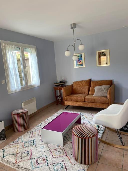 L'Ocean, Maison Avec Jardin Clos Tracy-sur-Mer Ngoại thất bức ảnh